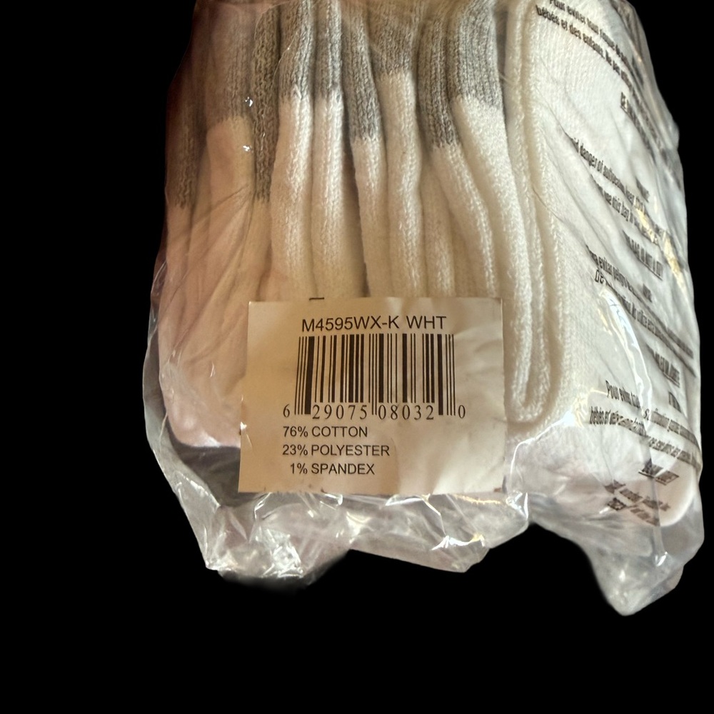Fruit of the Loom White Socks 10 Pack - Picture 2 of 5